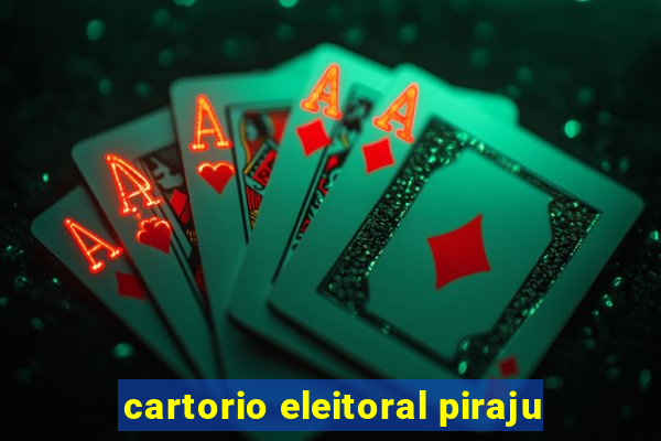 cartorio eleitoral piraju